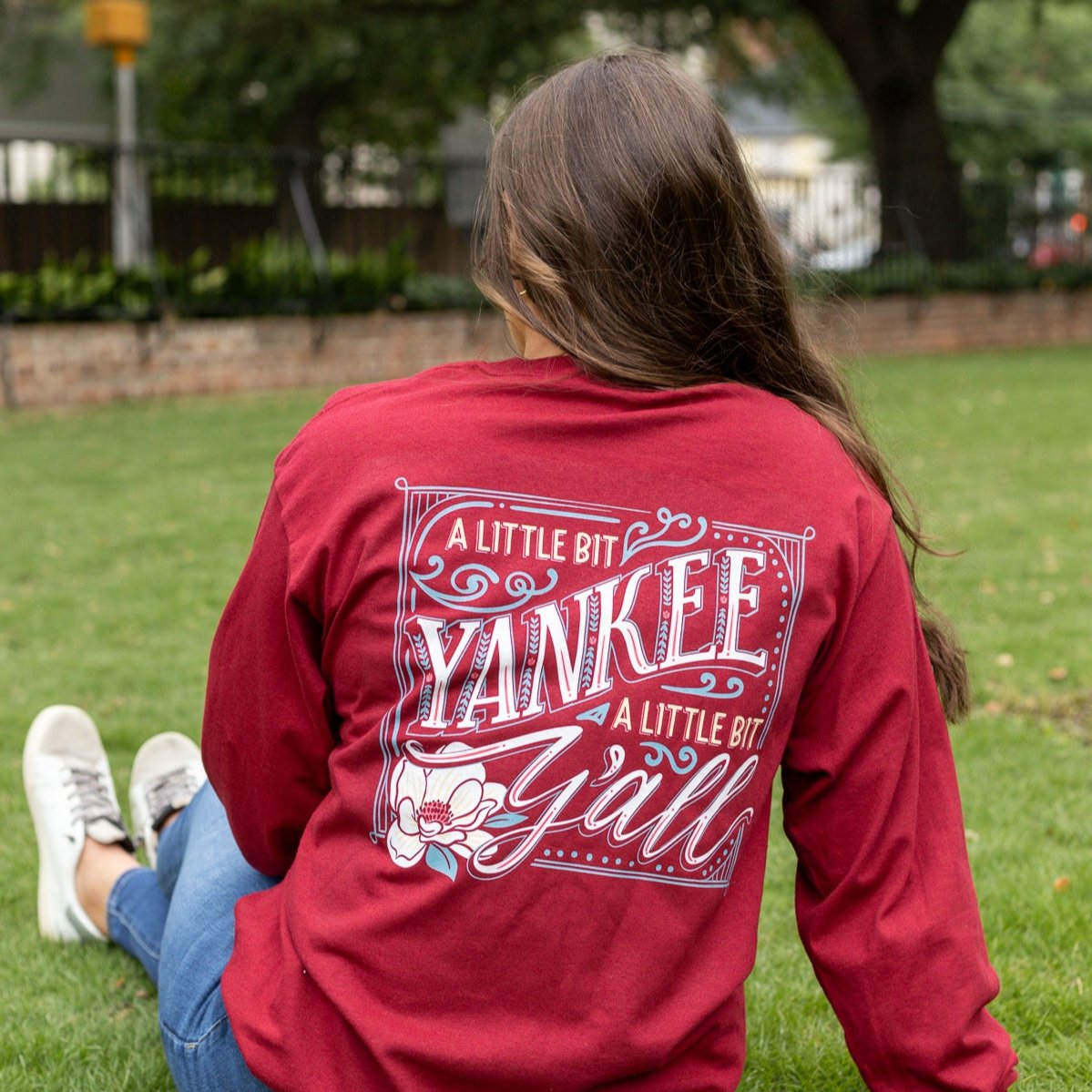 Little Bit Yankee Y'all - Long Sleeve