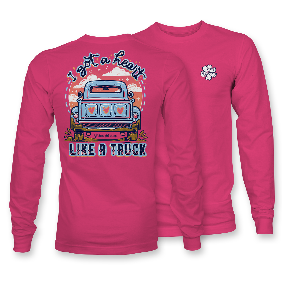 Heart Like a Truck - Long Sleeve