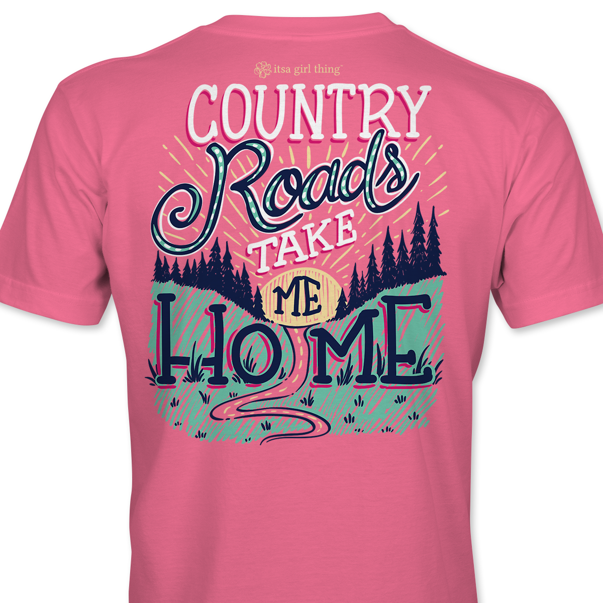 Country Roads- Homeward Bound Country T-Shirt