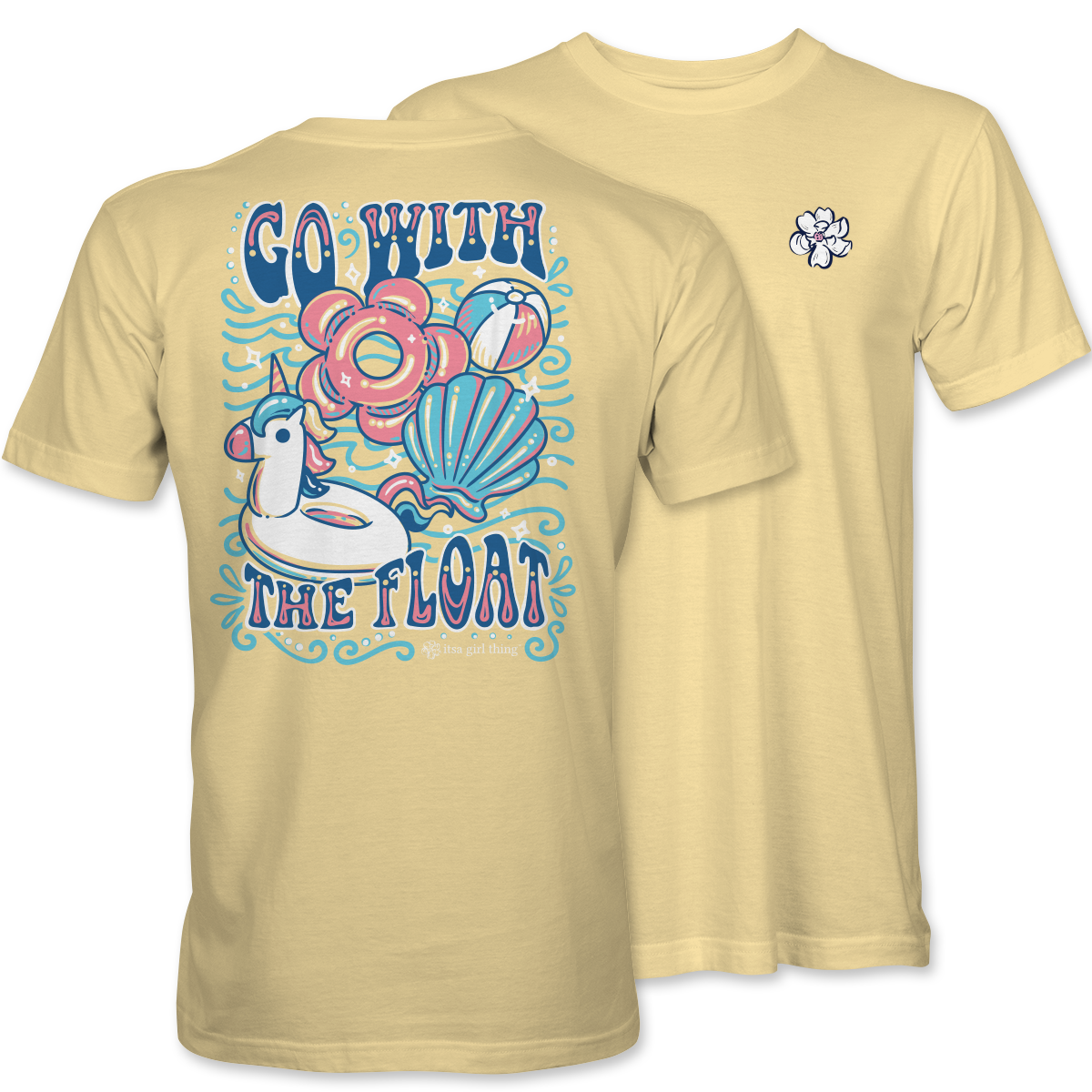 Go With the Float- Summer Fun T-Shirt